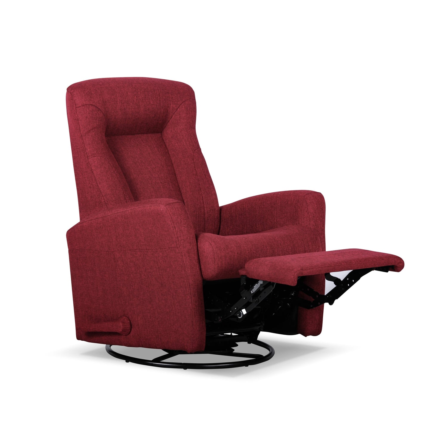 Fauteuil inclinable pivotant à bascule de 29,5 pouces de largeur