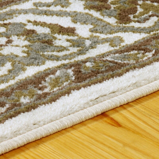 Tapis d'intérieur Superior Glendale à médaillon floral