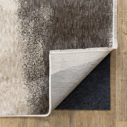 Sous-tapis d'intérieur réversible multi-surfaces Vista Home - Gris