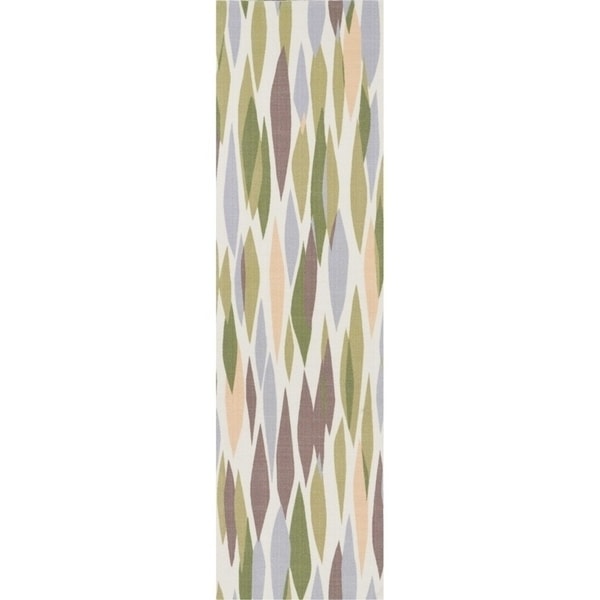 Tapis d'intérieur/extérieur moderne abstrait Waverly Sun N' Shade