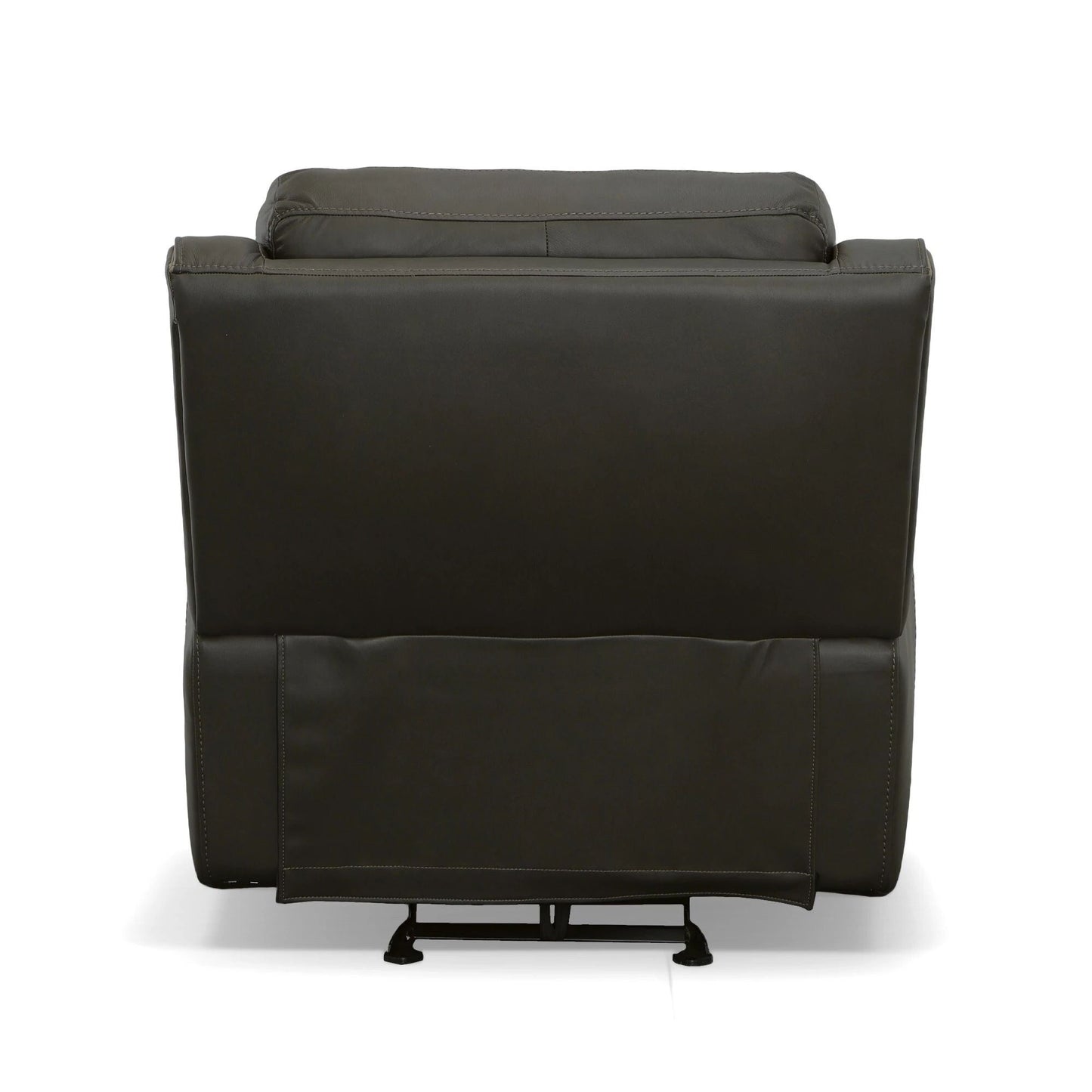 Fauteuil inclinable électrique en cuir Wicklow avec appui-tête électrique par Flexsteel