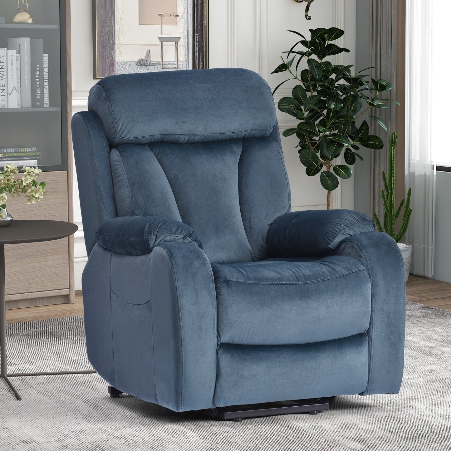 Fauteuil inclinable large (330 lb) avec télécommande et inclinaison à 180°