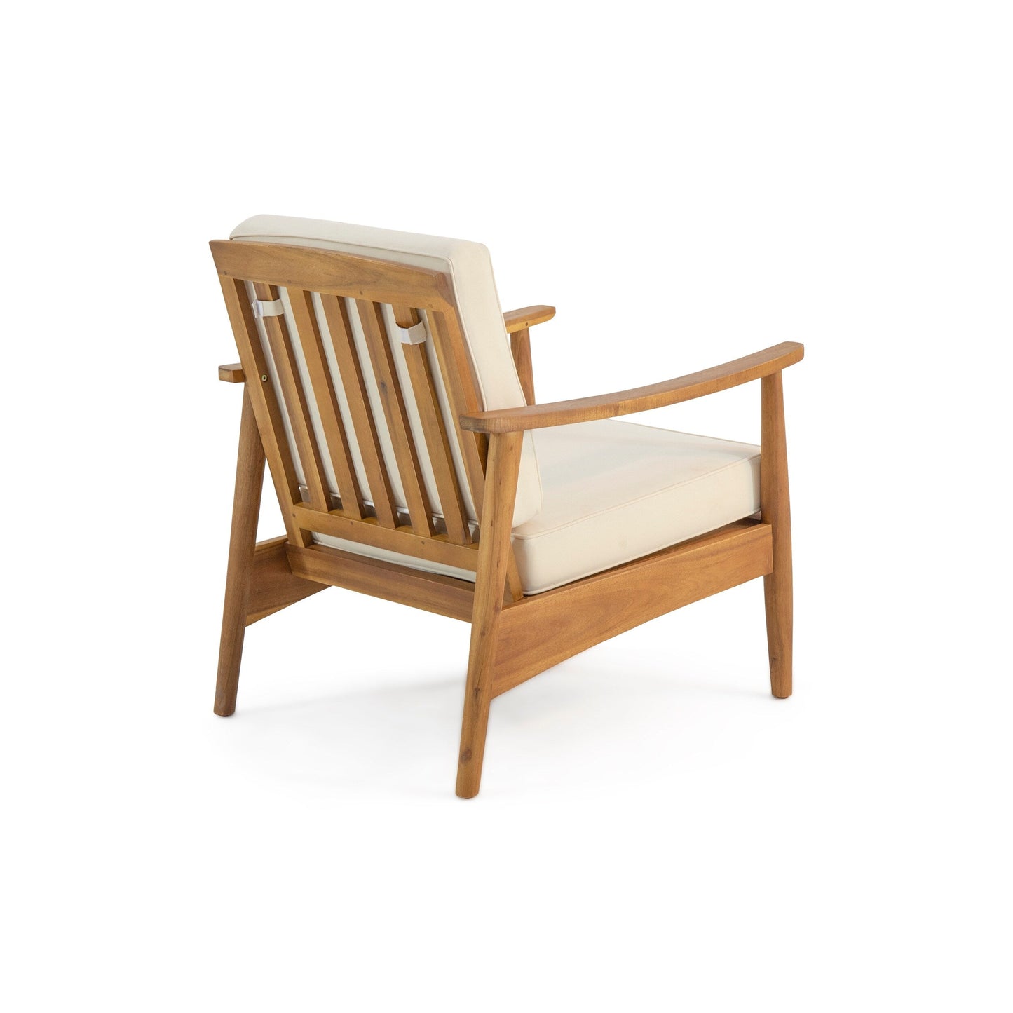 Salon de jardin Willowbrook en bois d'acacia 4 places par Christopher Knight Home