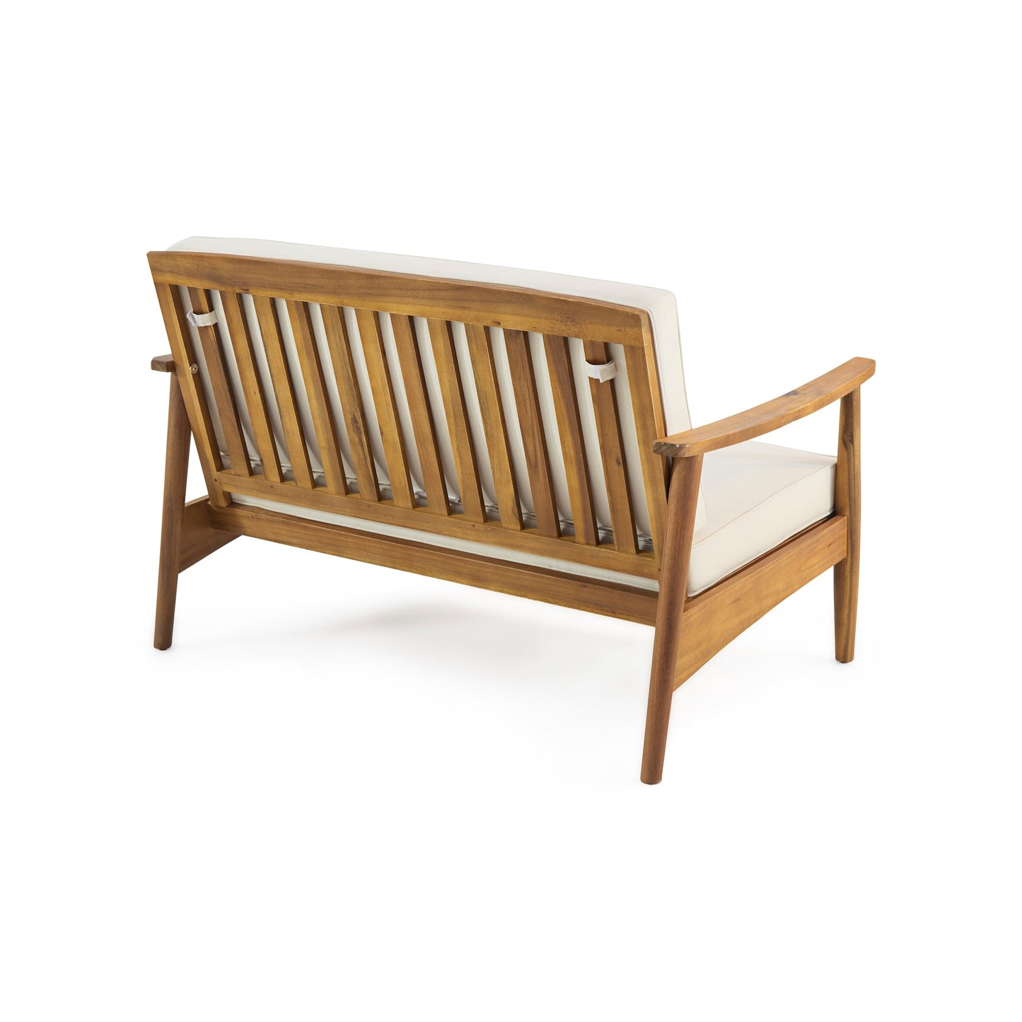 Salon de jardin Willowbrook en bois d'acacia 4 places par Christopher Knight Home