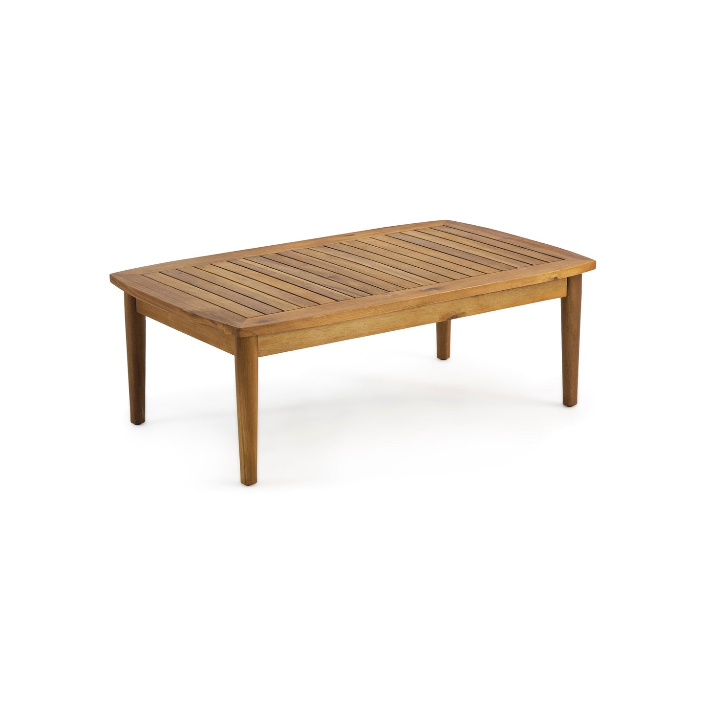 Salon de jardin Willowbrook en bois d'acacia 4 places par Christopher Knight Home