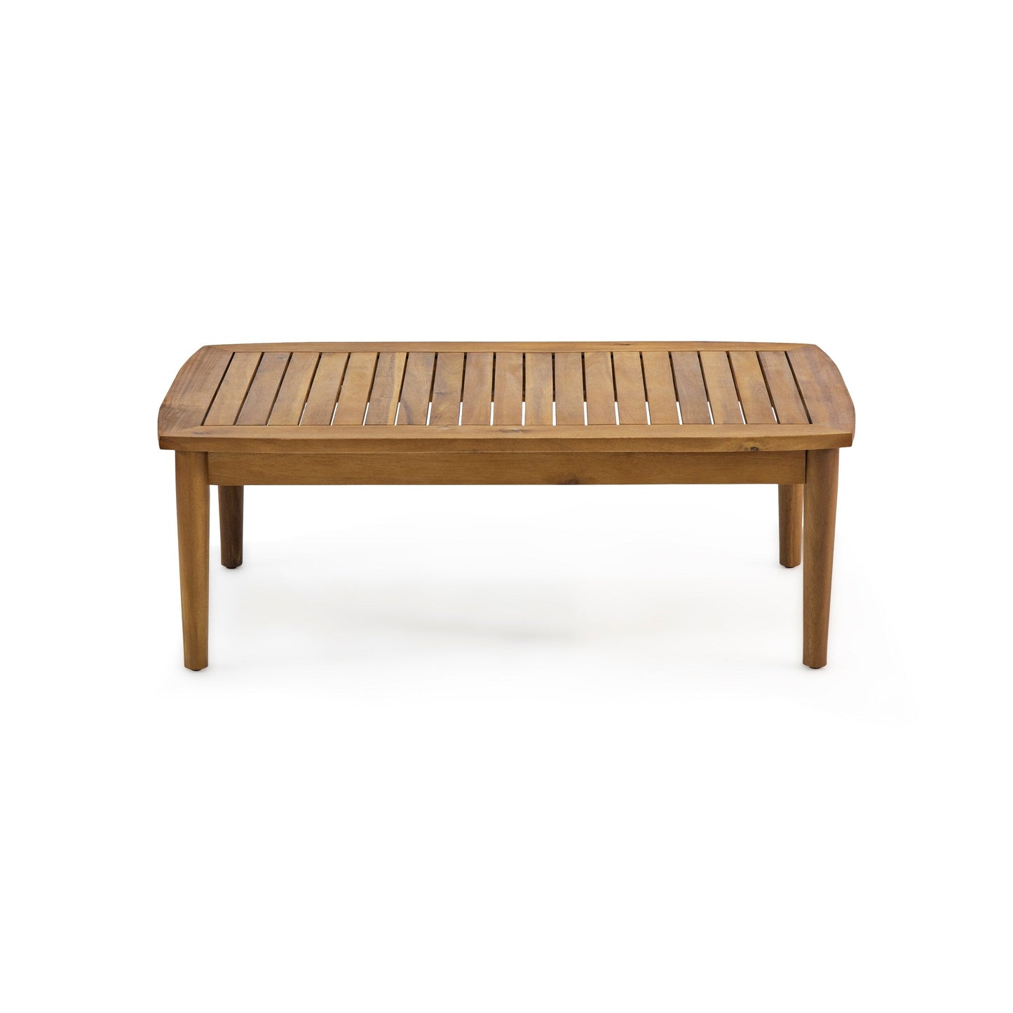 Salon de jardin Willowbrook en bois d'acacia 4 places par Christopher Knight Home