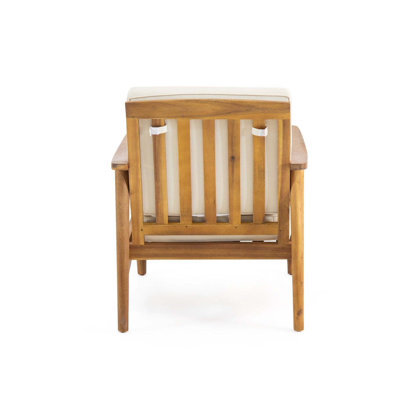 Salon de jardin Willowbrook en bois d'acacia 4 places par Christopher Knight Home