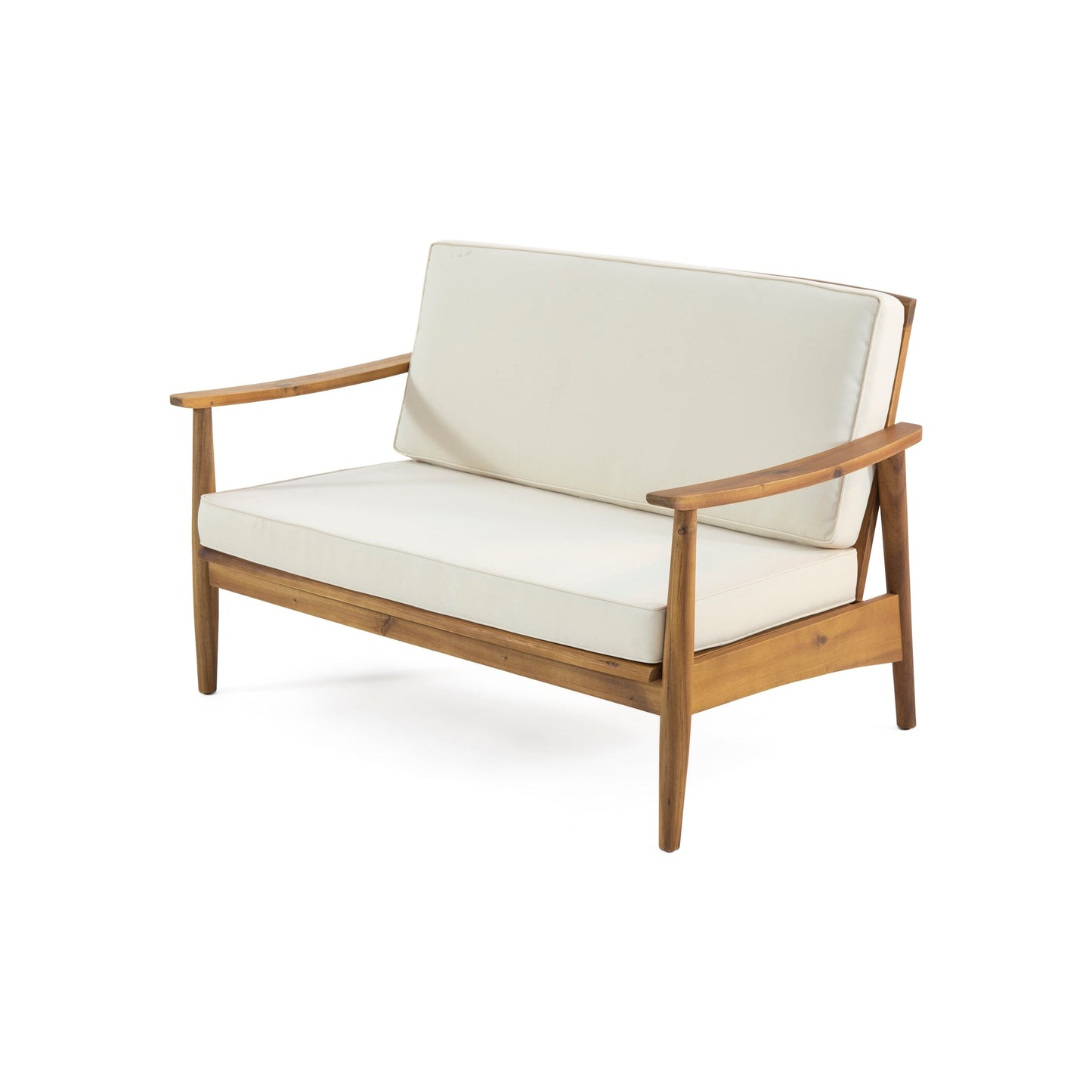 Salon de jardin Willowbrook en bois d'acacia 4 places par Christopher Knight Home