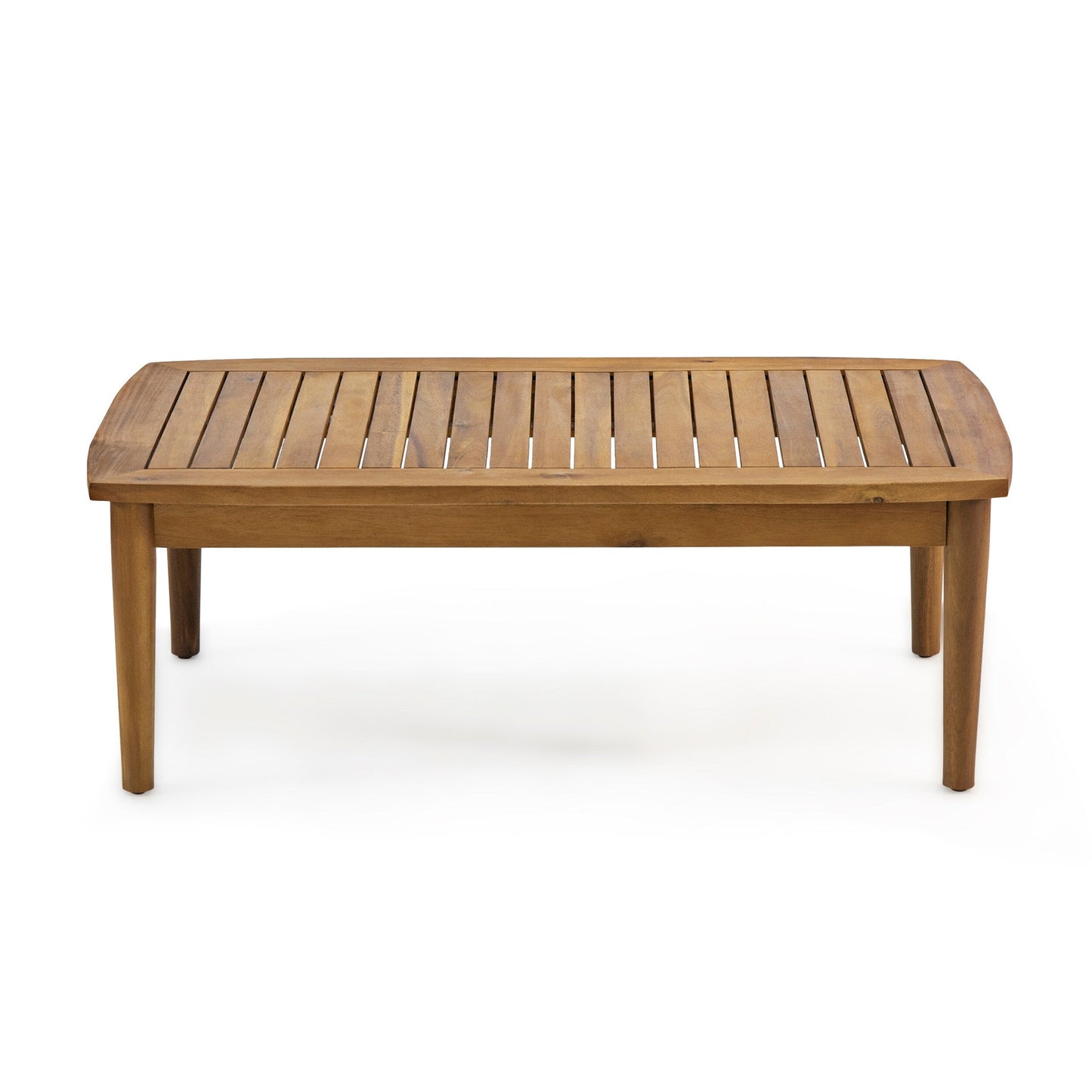 Salon de jardin Willowbrook en bois d'acacia 4 places par Christopher Knight Home