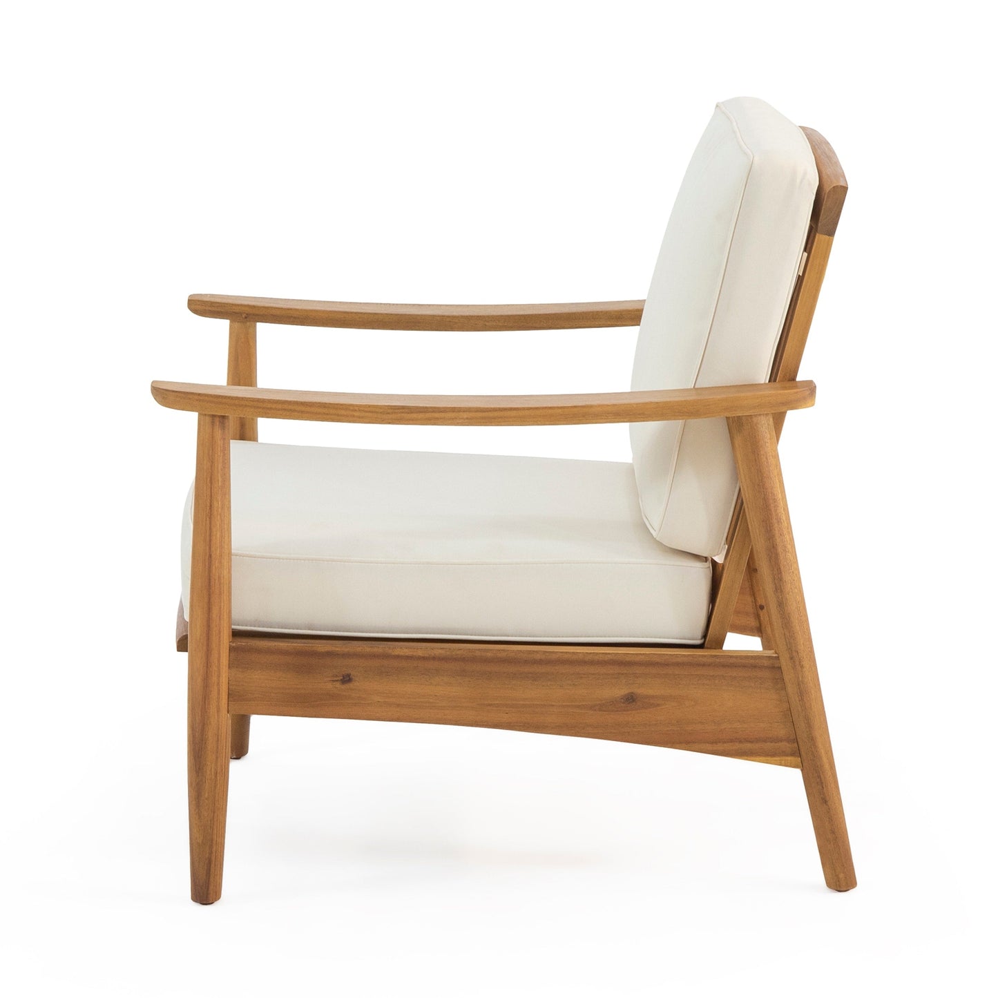 Fauteuil club Willowbrook Wood (lot de 2) par Christopher Knight Home