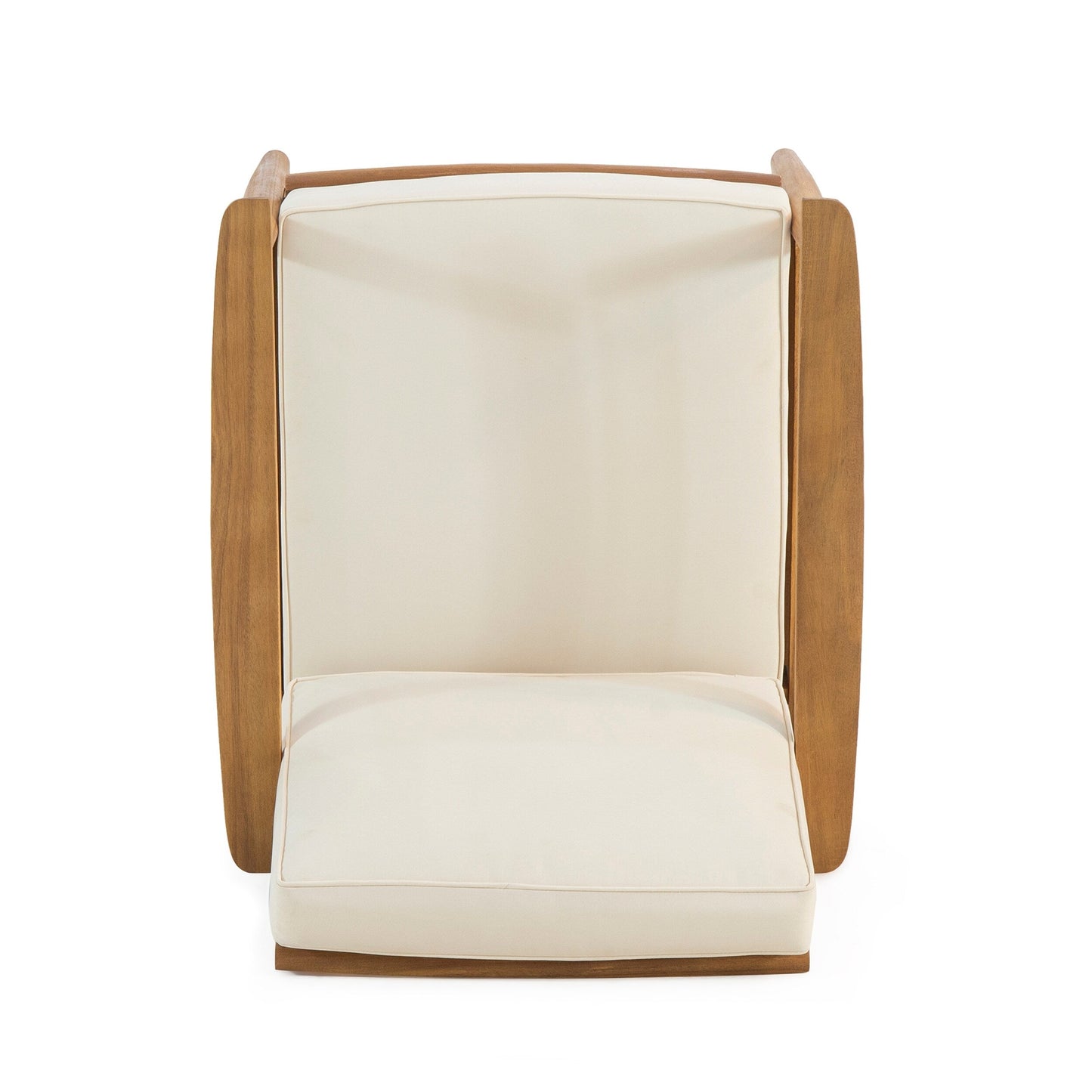 Fauteuil club Willowbrook Wood (lot de 2) par Christopher Knight Home