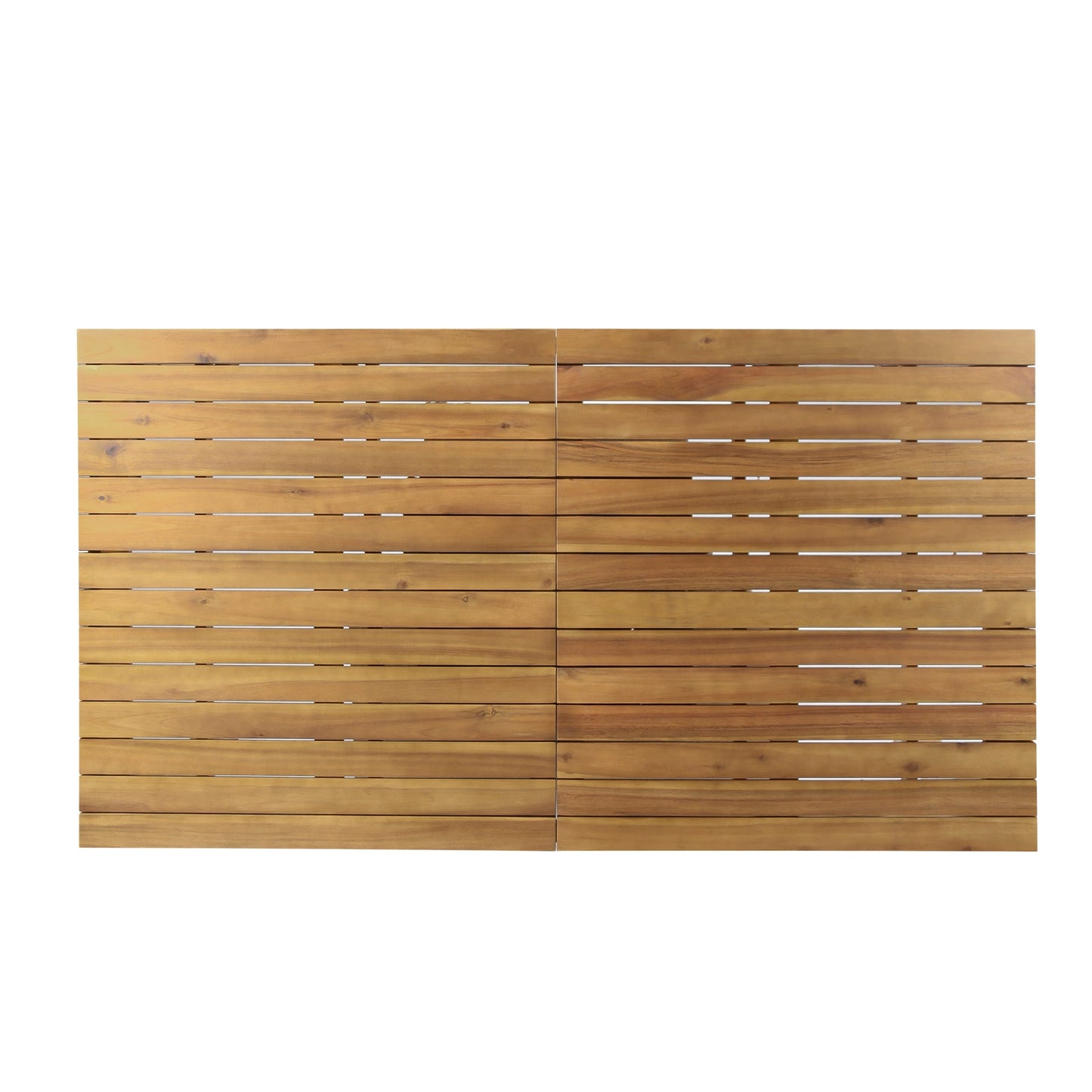 Ensemble de salle à manger rectangulaire extensible en bois Wilson pour l'extérieur par Christopher Knight Home