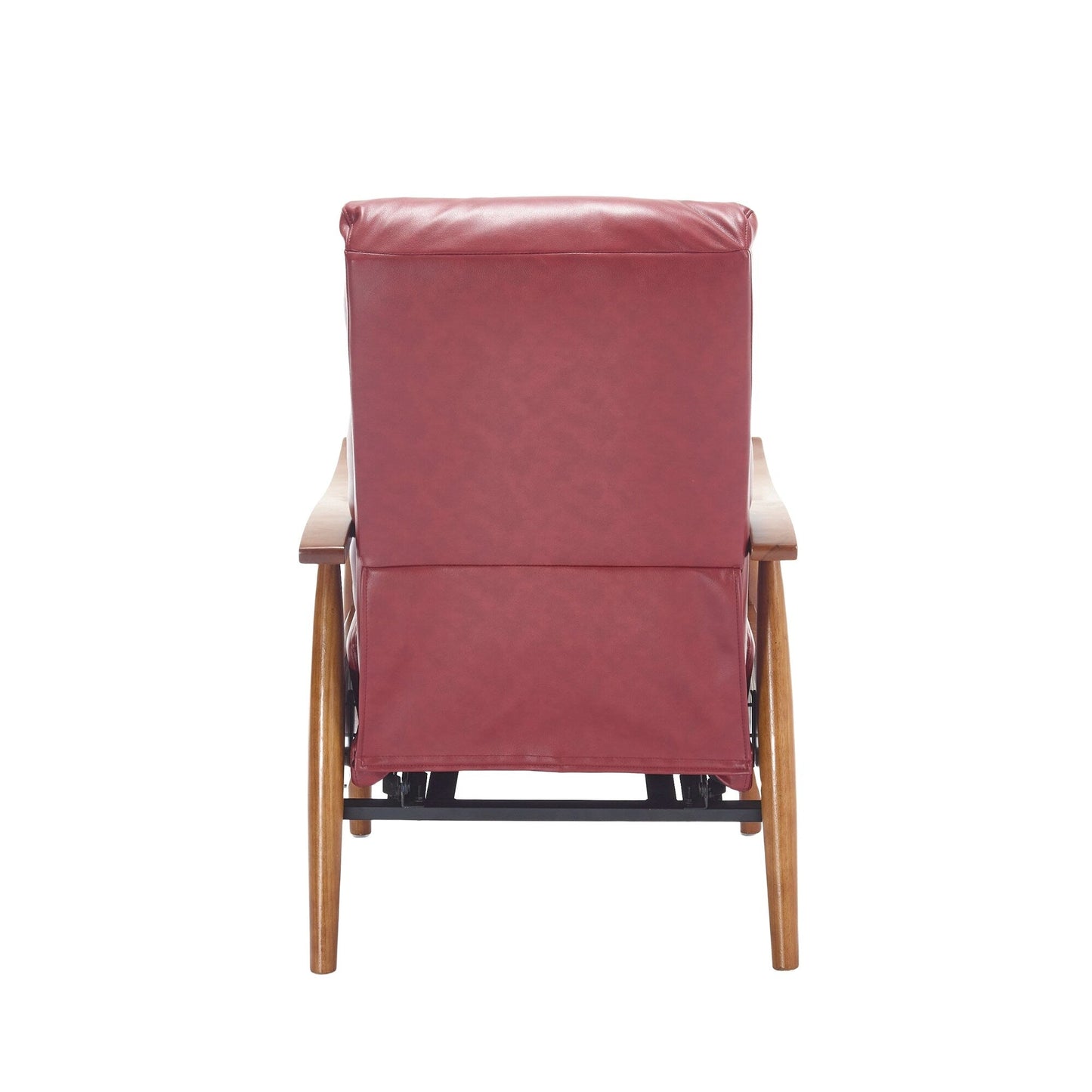 Chaise longue réglable rouge vin 26,38