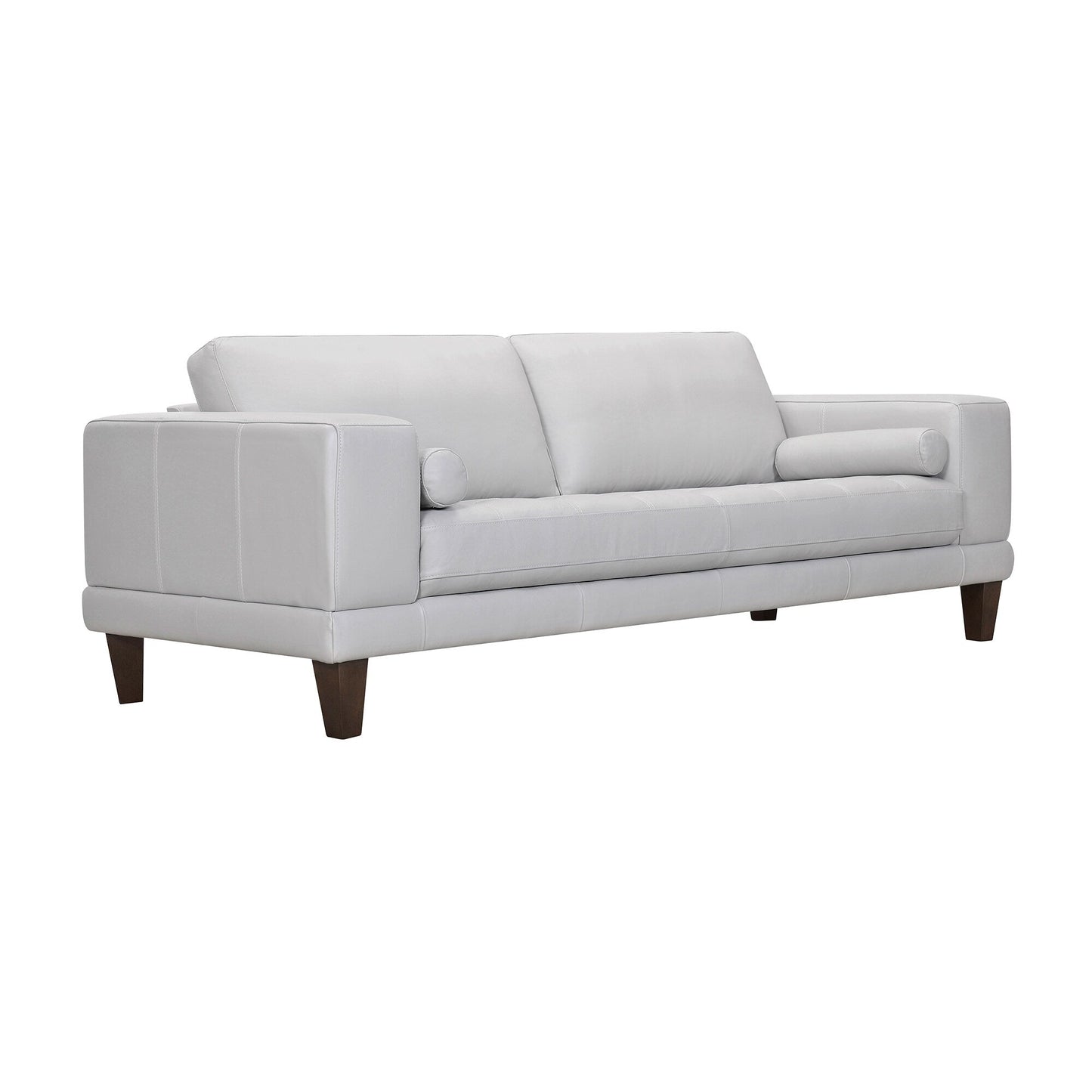 Canapé Wynne Modern en cuir véritable