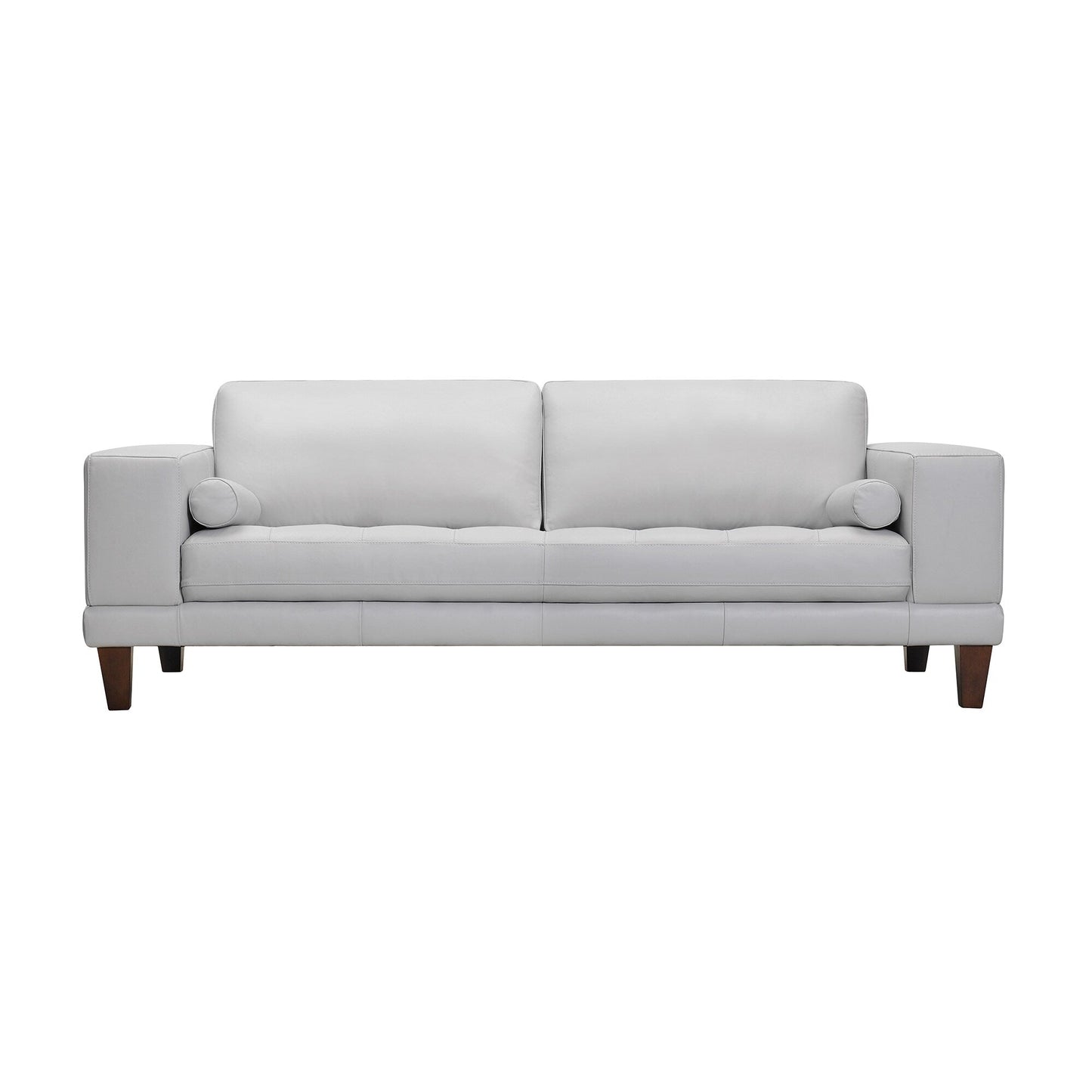 Canapé Wynne Modern en cuir véritable
