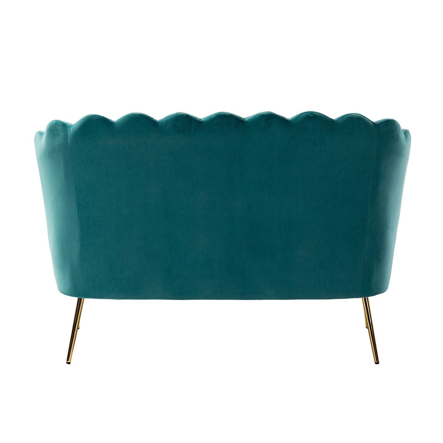 Causeuse Xabier 52'' avec dossier en forme de fleur