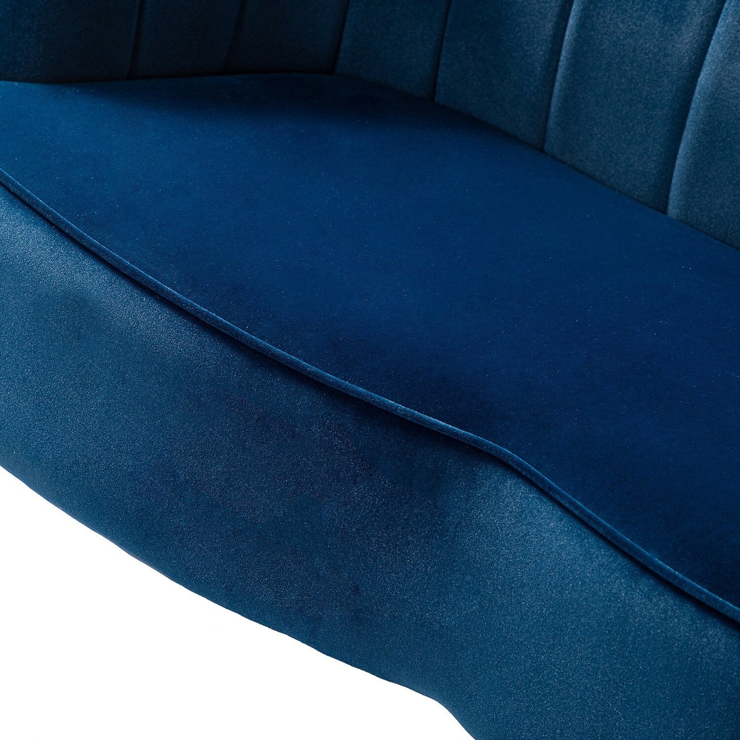 Causeuse Xabier 52'' avec dossier en forme de fleur