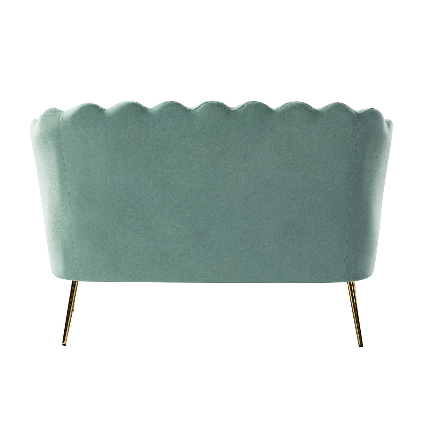 Causeuse Xabier 52'' avec dossier en forme de fleur