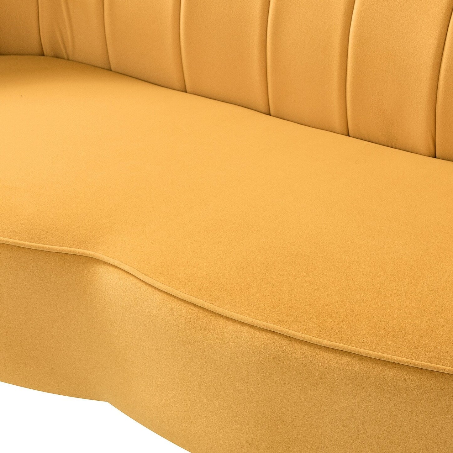 Causeuse Xabier 52'' avec dossier en forme de fleur