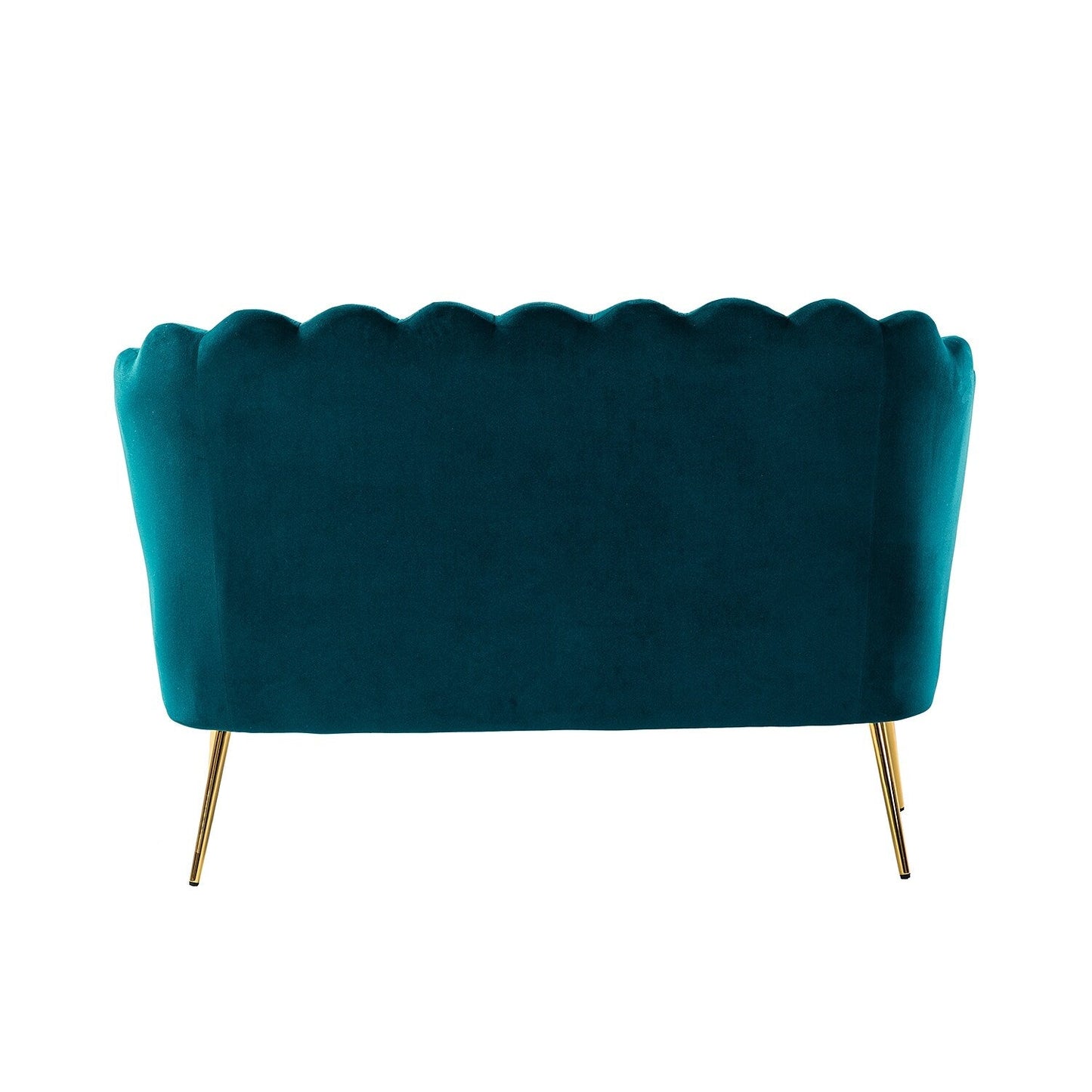 Causeuse Xabier 52'' avec dossier en forme de fleur