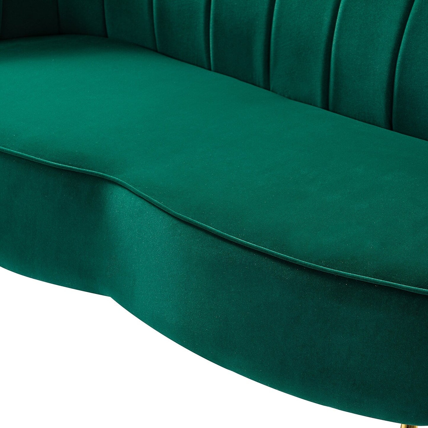 Causeuse Xabier 52'' avec dossier en forme de fleur