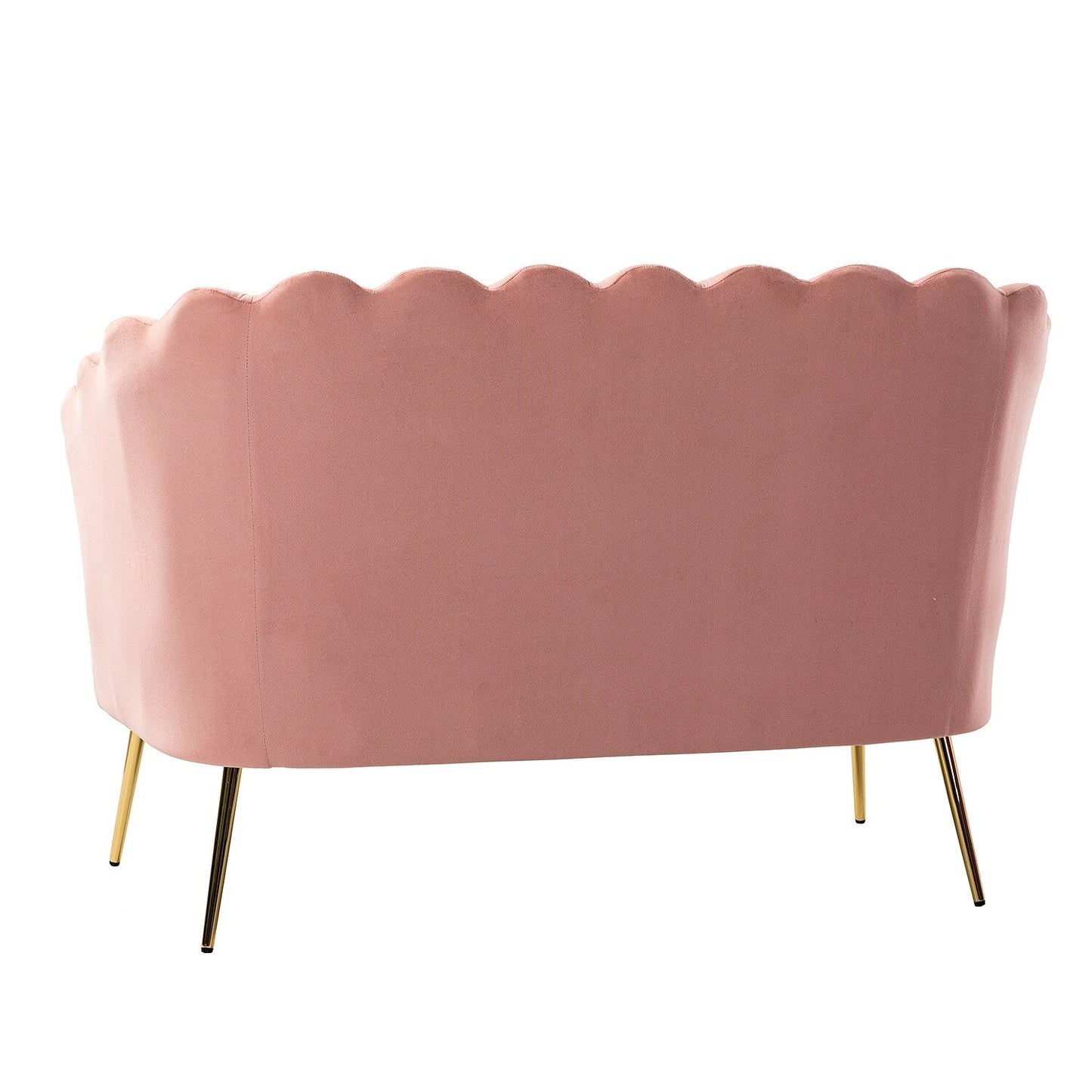 Causeuse Xabier 52'' avec dossier en forme de fleur