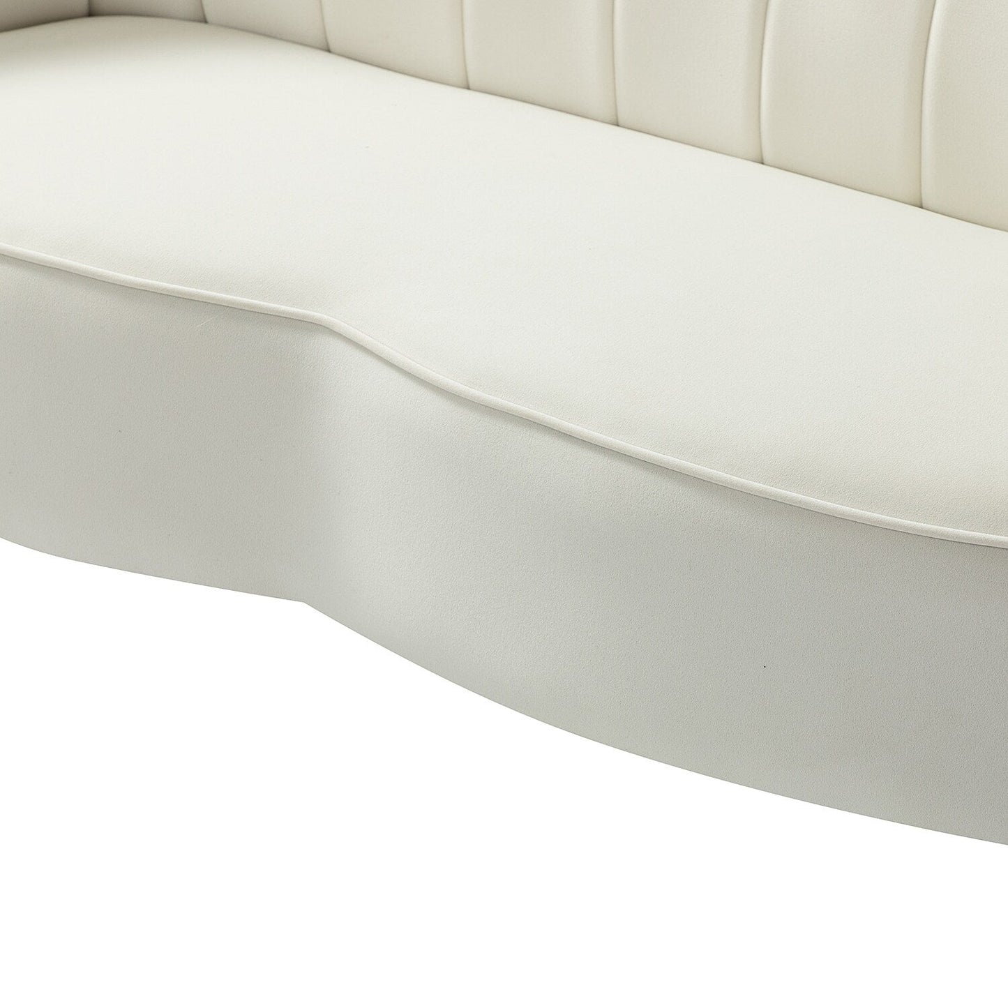 Causeuse Xabier 52'' avec dossier en forme de fleur