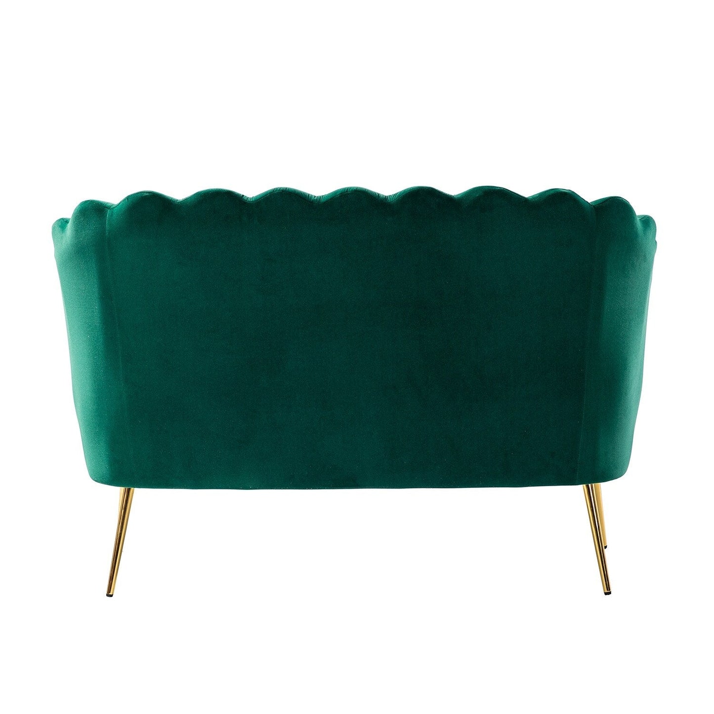 Causeuse Xabier 52'' avec dossier en forme de fleur
