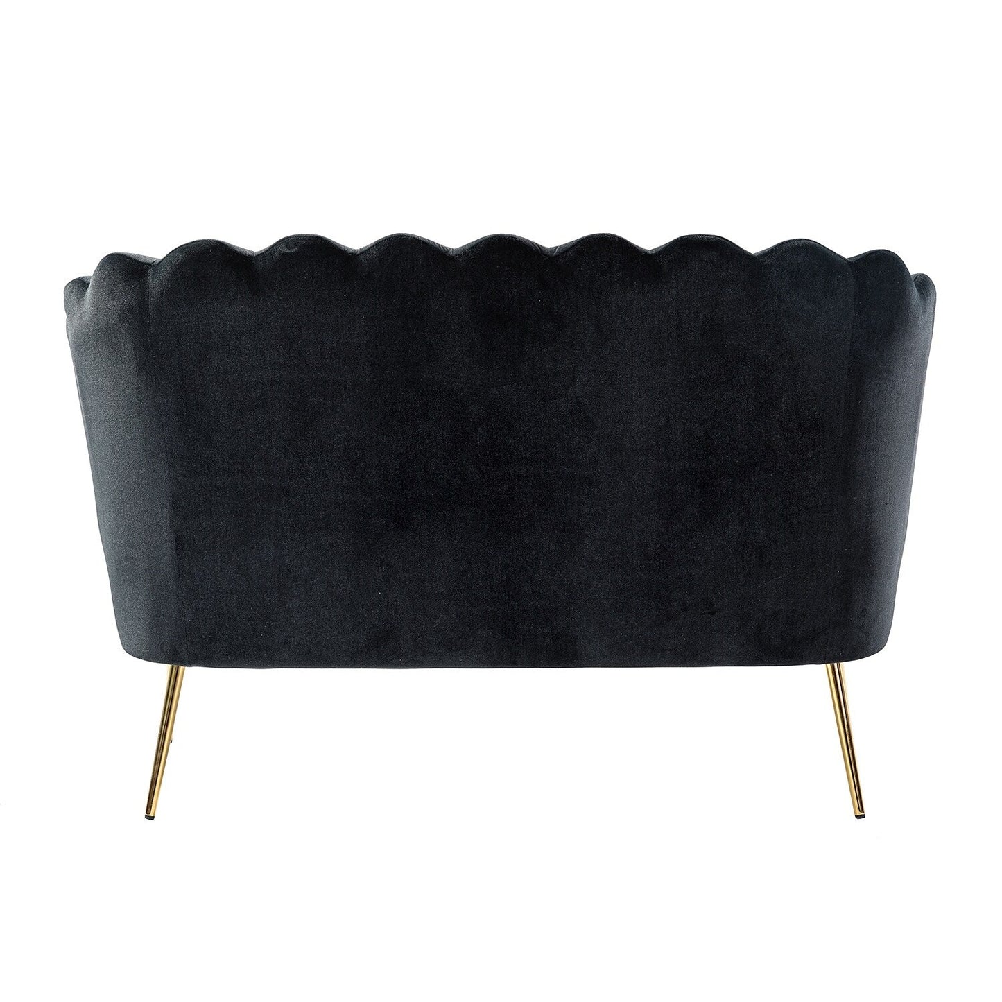 Causeuse Xabier 52'' avec dossier en forme de fleur