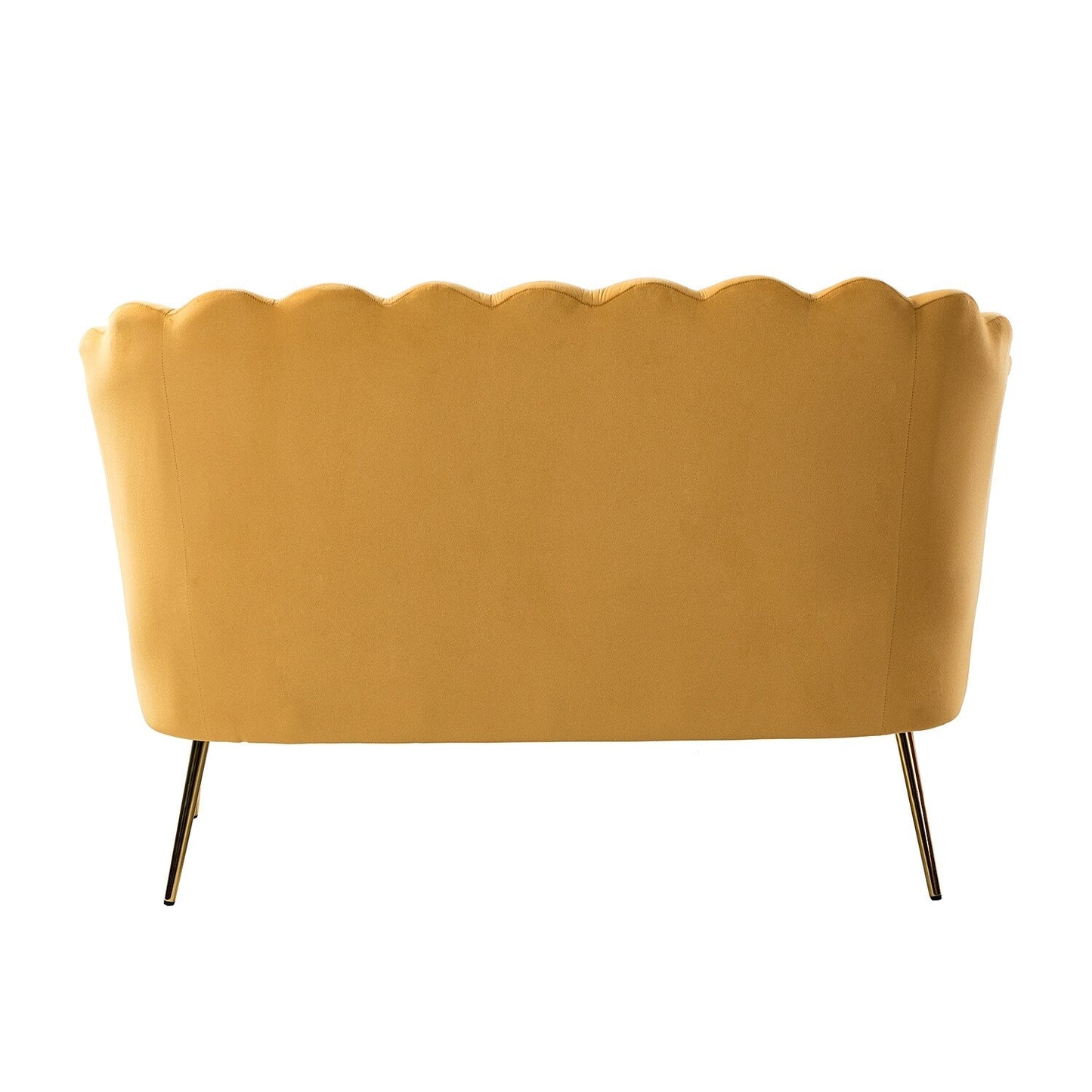 Causeuse Xabier 52'' avec dossier en forme de fleur