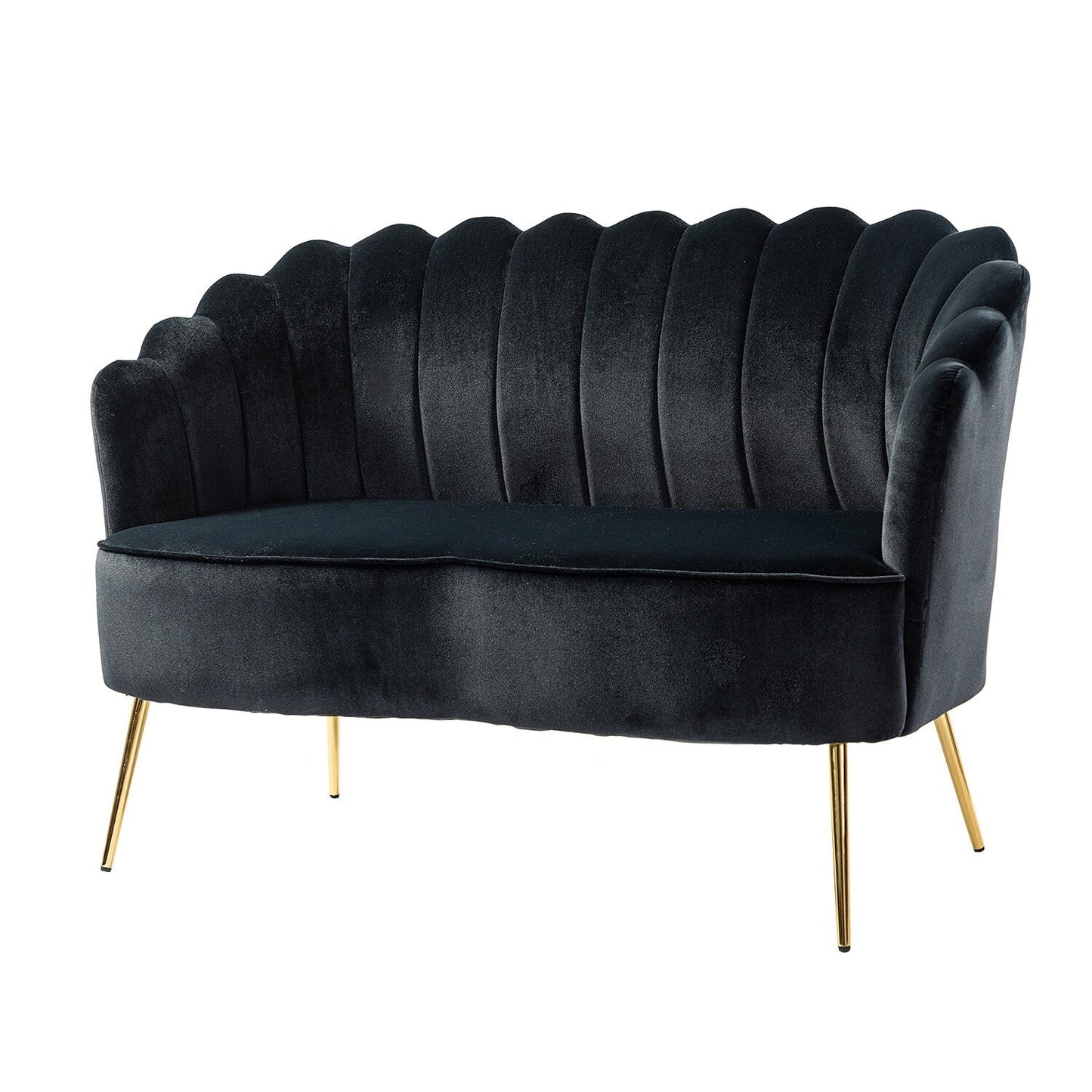 Causeuse Xabier 52'' avec dossier en forme de fleur