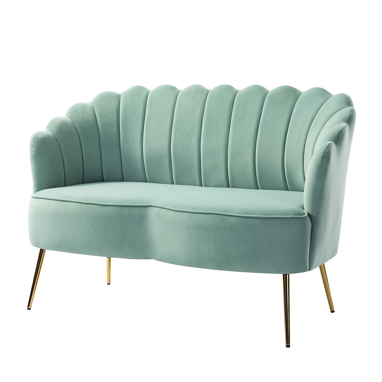 Causeuse Xabier 52'' avec dossier en forme de fleur