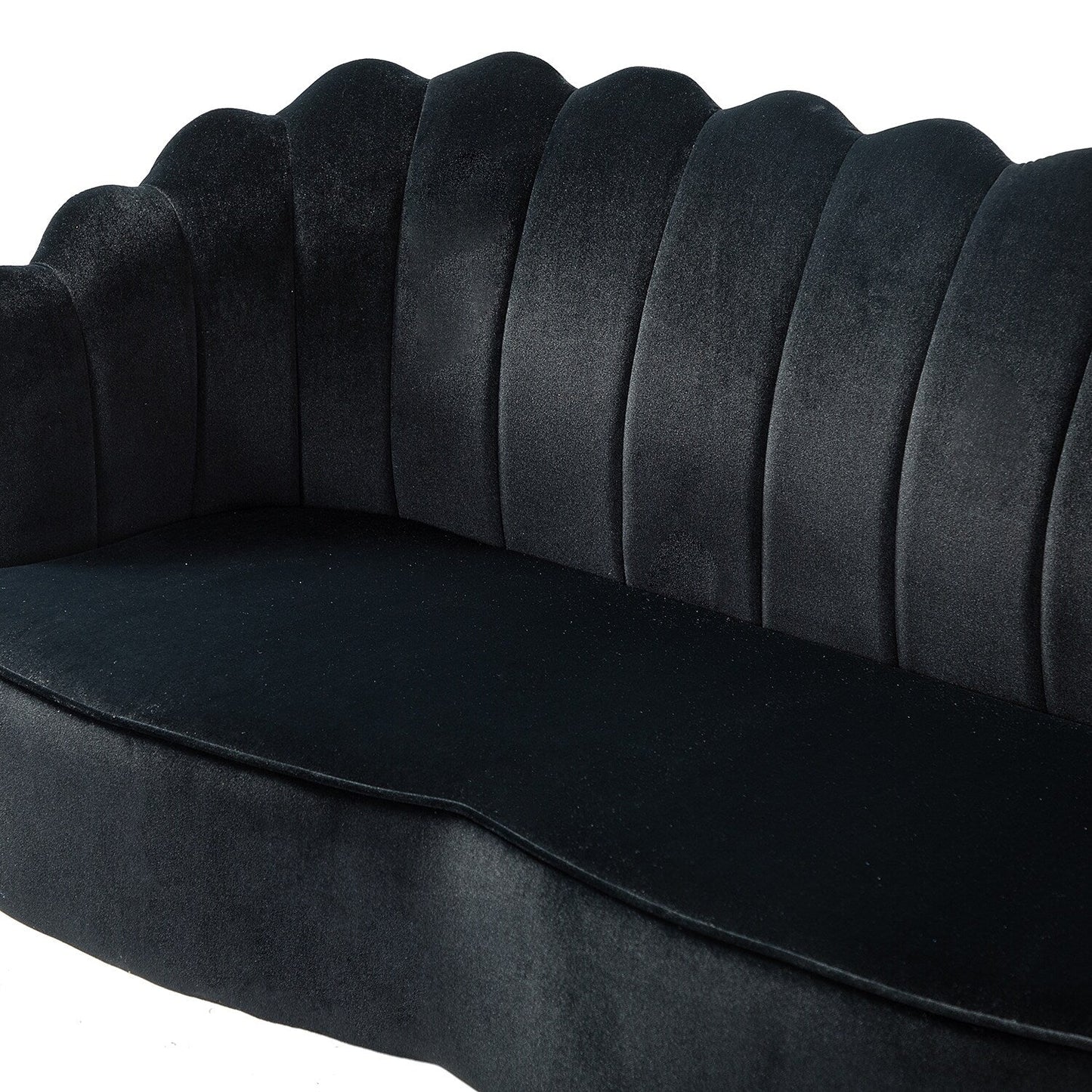 Causeuse Xabier 52'' avec dossier en forme de fleur