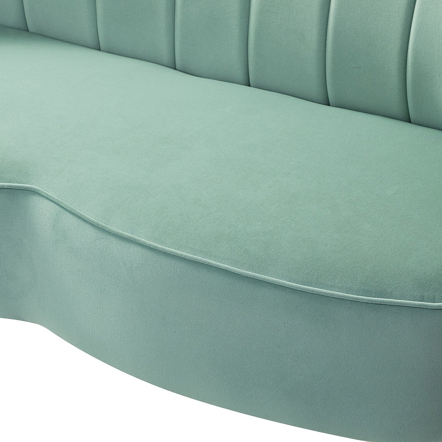 Causeuse Xabier 52'' avec dossier en forme de fleur