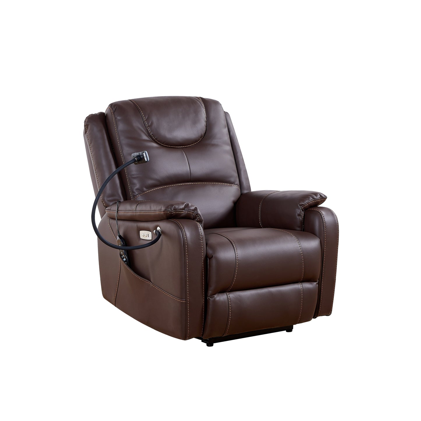 Fauteuil inclinable électrique à gravité zéro avec un degré d'inclinaison confortable