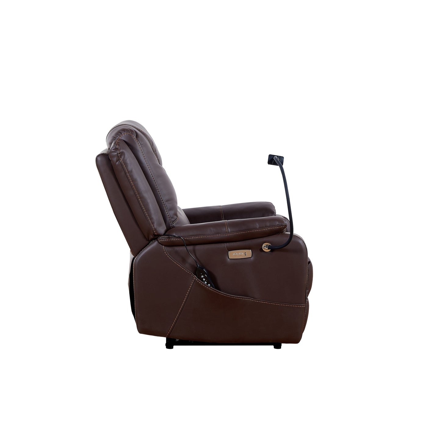 Fauteuil inclinable électrique à gravité zéro avec un degré d'inclinaison confortable
