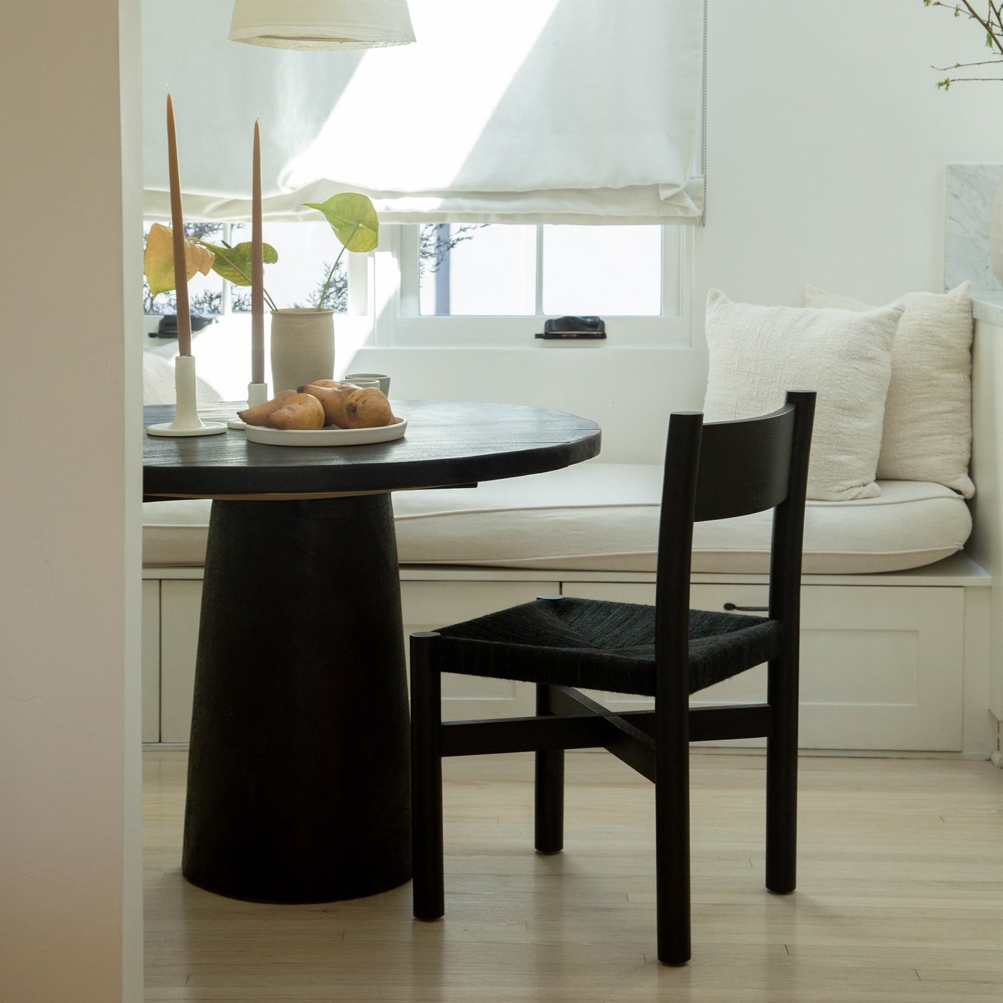 Chaise de salle à manger Nonna - Noir