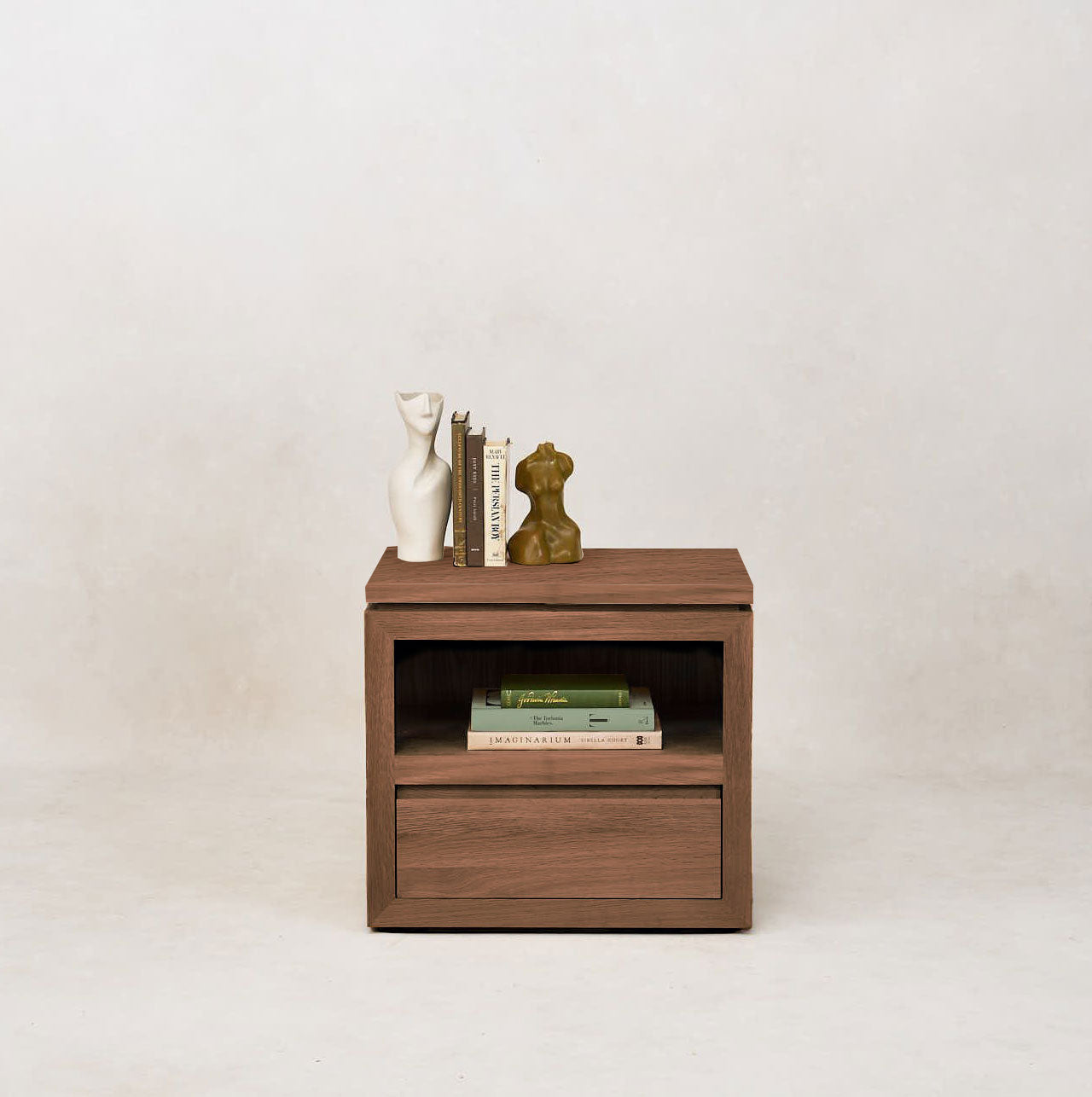 Table de chevet en bois Sofita - Moka