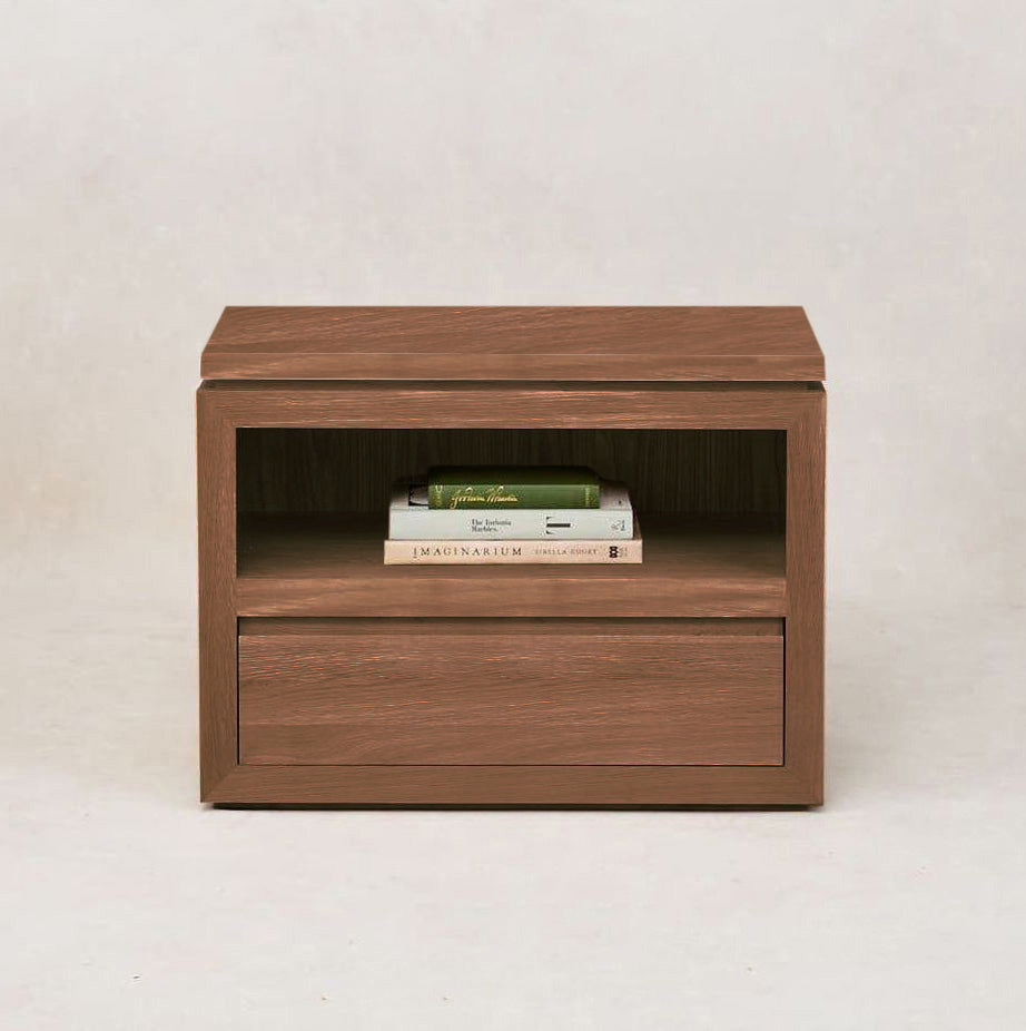 Table de chevet en bois Sofita - Moka