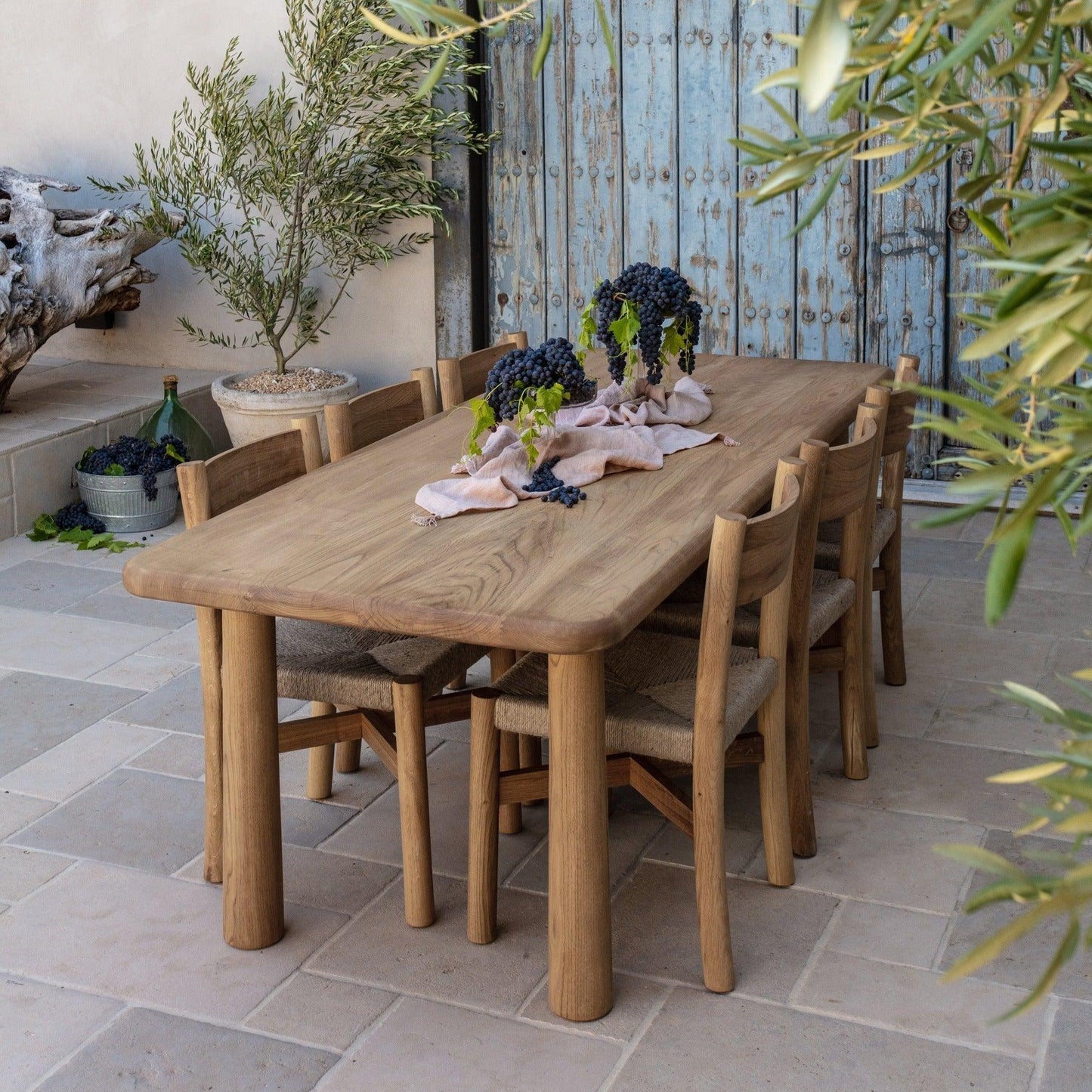 Chaise de salle à manger Nonna - Chêne chaud