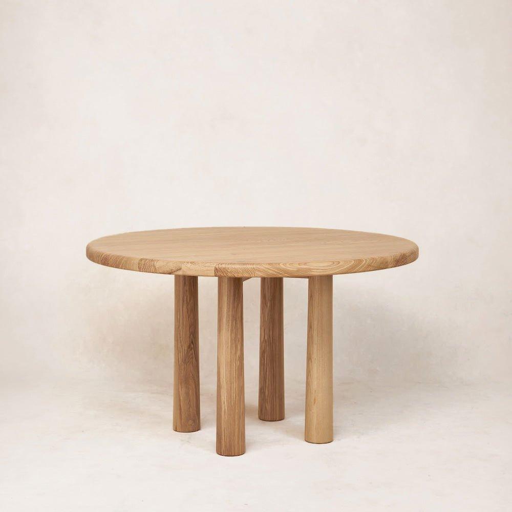 Table à manger ronde Topa Topa - Chêne chaud