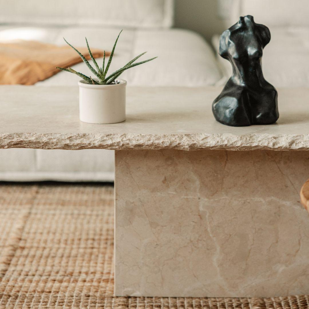 Table basse en marbre Sofita