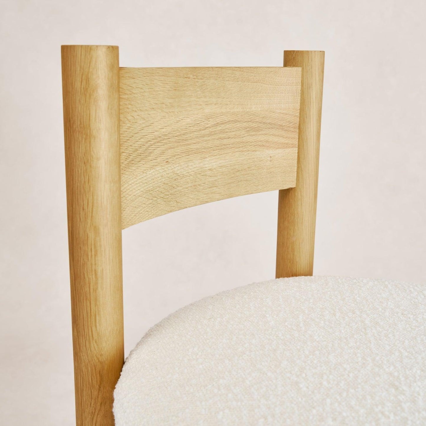 Tabouret de bar Teddy - Chêne chaud