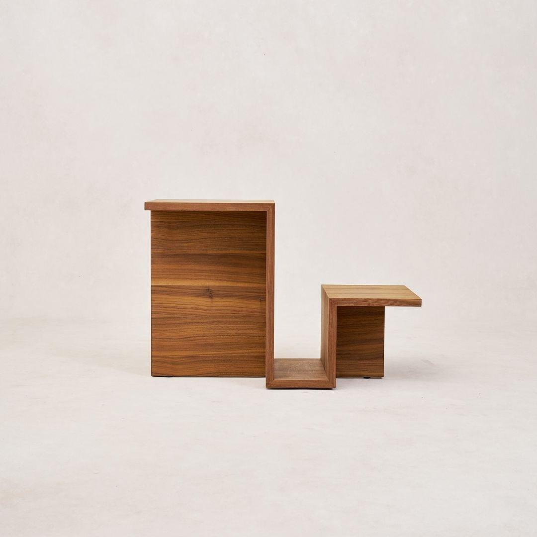 Table d'appoint Valley - Noyer