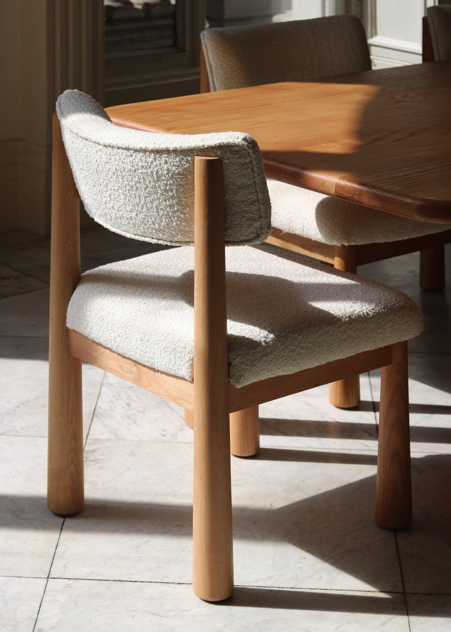 Chaise de salle à manger Charlie - Chêne chaud