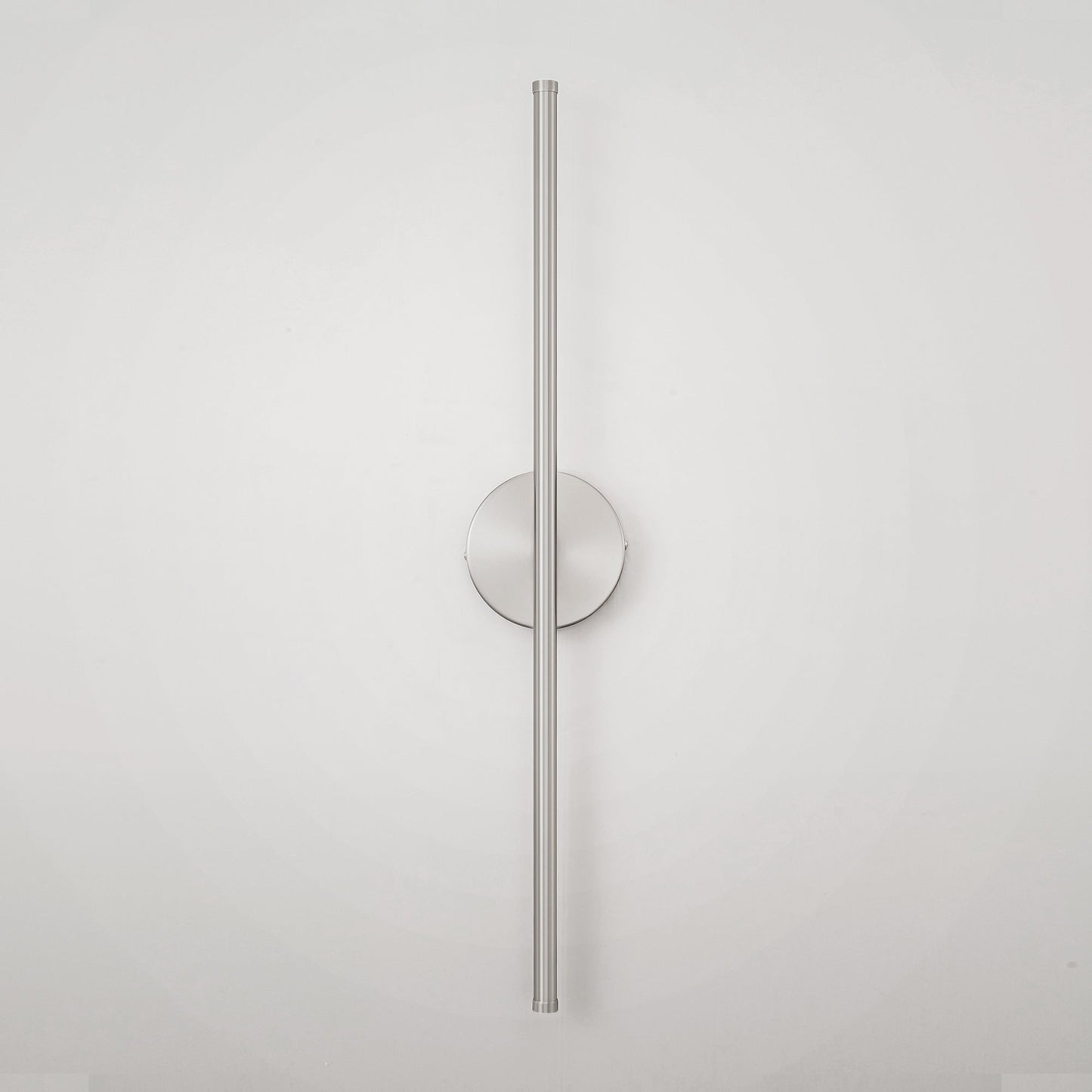 Applique murale linéaire moderne à 1 ampoule, noire, dorée et nickel, à LED, à intensité variable, pour salle de bain