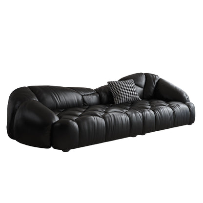 Canapé rembourré en cuir 104,3 - 104,3 x 45,3
