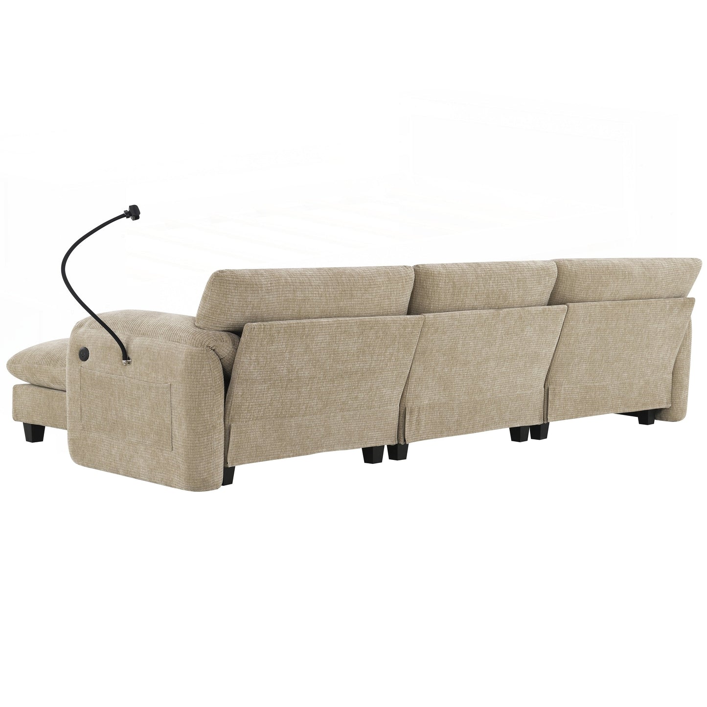 Canapé sectionnel modulaire de 108 pouces