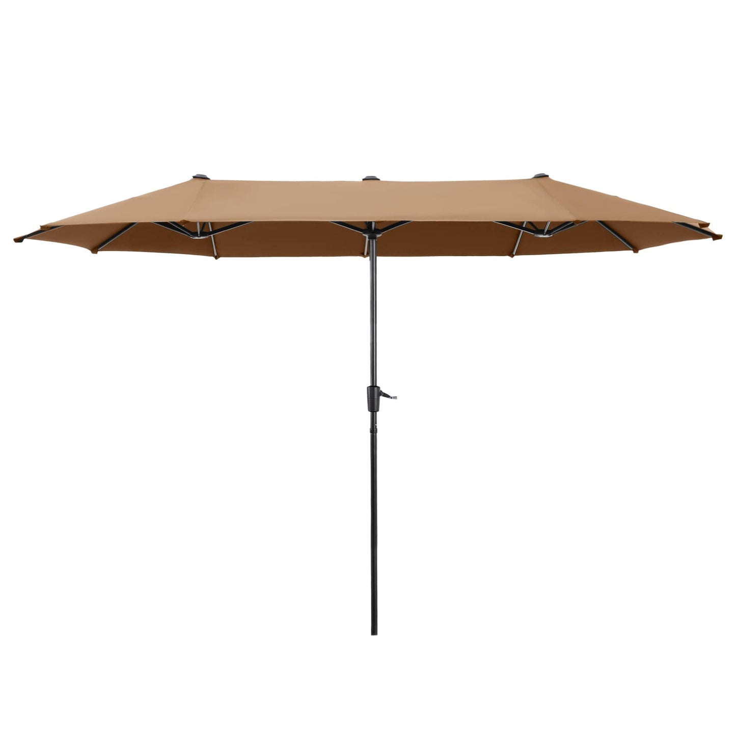 Parasol de patio double face MAISON ARTS extra large de 13 pieds avec manivelle