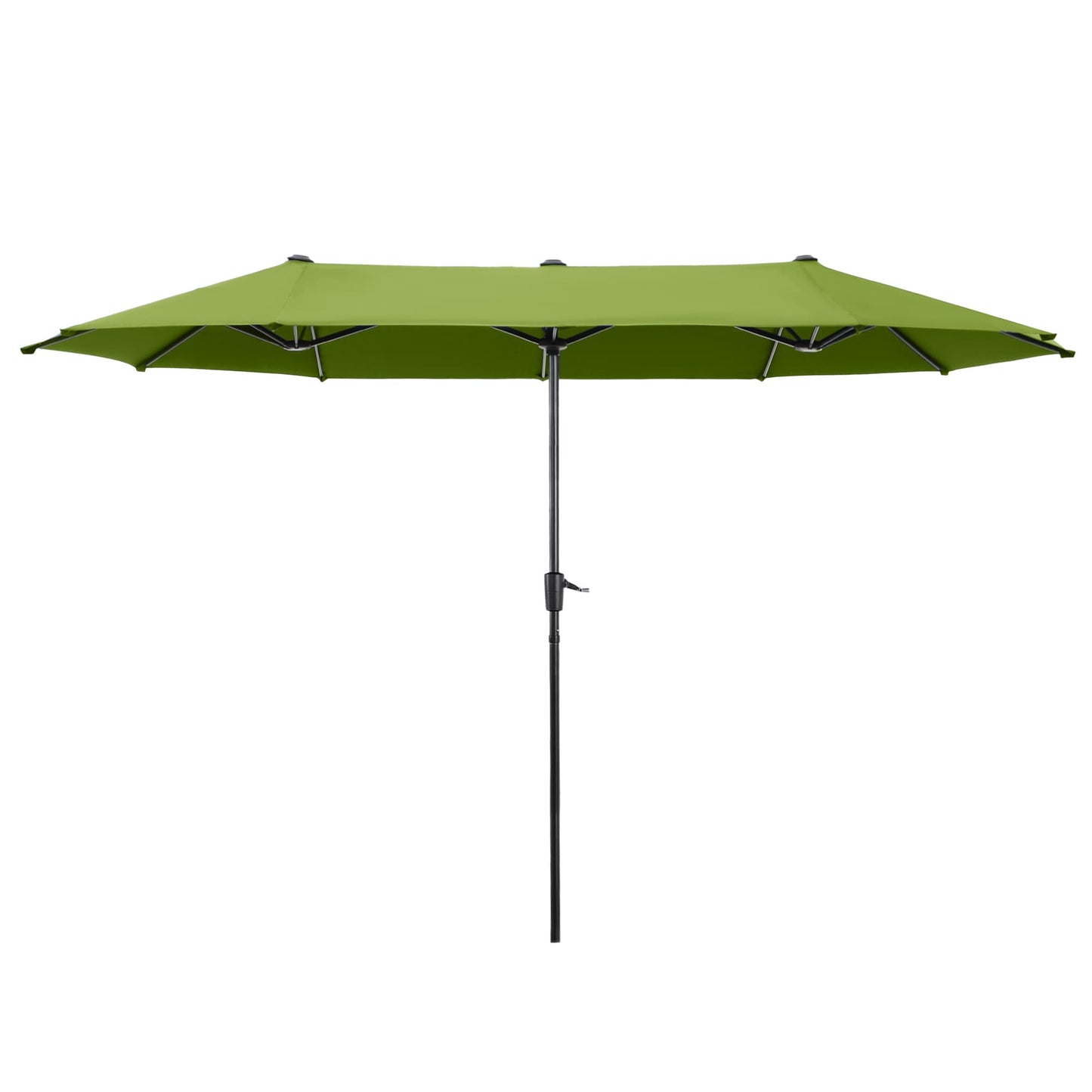 Parasol de patio double face MAISON ARTS extra large de 13 pieds avec manivelle